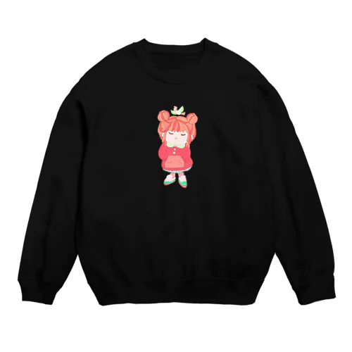 おだんごあたま Crew Neck Sweatshirt