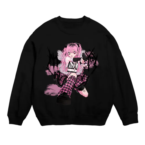 萌えタイム Crew Neck Sweatshirt