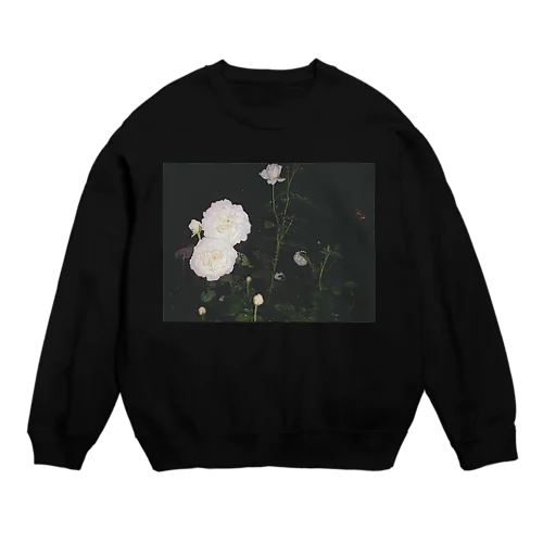 濡れた花 Crew Neck Sweatshirt