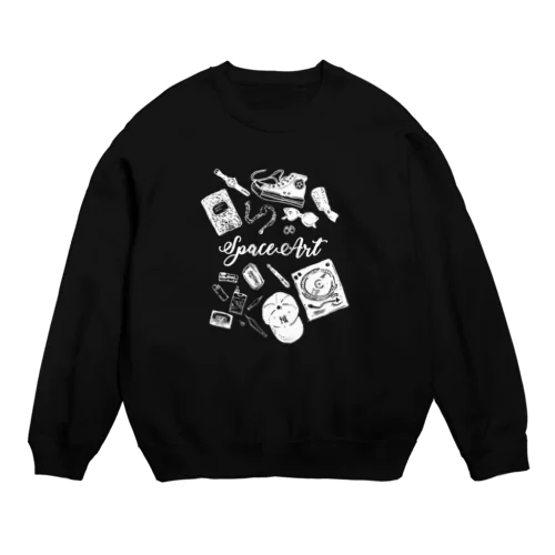 Space Art Crew Neck Sweatshirt