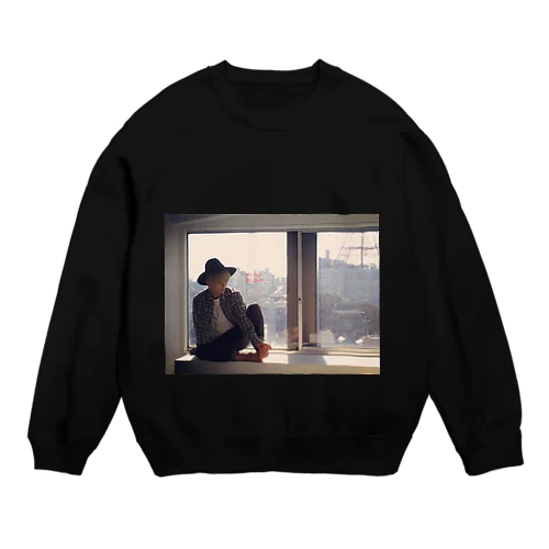 岩田○典 Crew Neck Sweatshirt