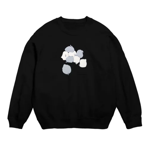 積まれたごみ袋 Crew Neck Sweatshirt