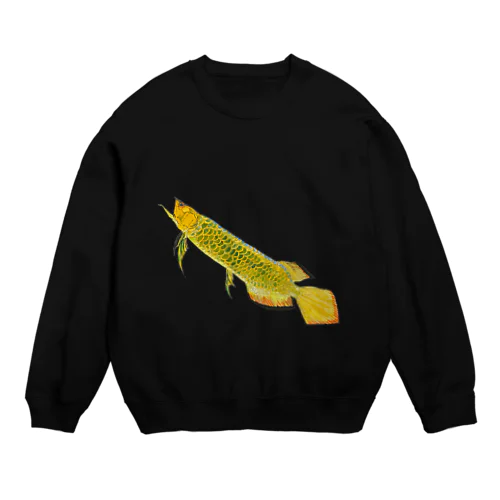 ゴールデンアジアアロワナ Crew Neck Sweatshirt