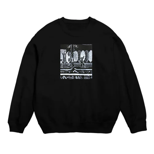 待ち合わせ場所 Crew Neck Sweatshirt