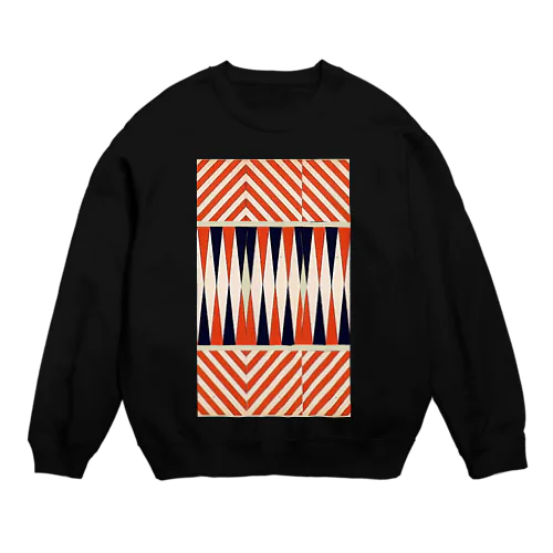 アヴァンなシマシマ２ Crew Neck Sweatshirt