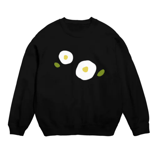 椿（白ふたつ） Crew Neck Sweatshirt