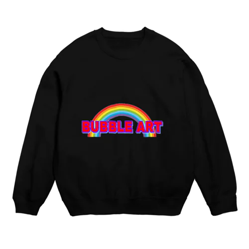 BUBBLE RAINBOW Crew Neck Sweatshirt