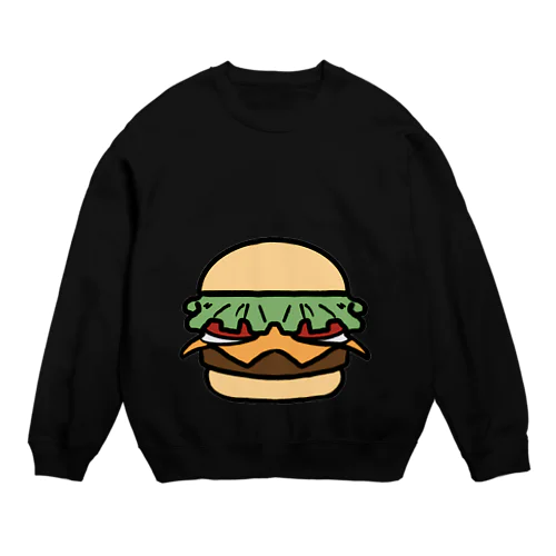 Epic Hamburger  Crew Neck Sweatshirt