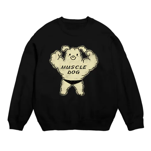 筋肉犬 Crew Neck Sweatshirt