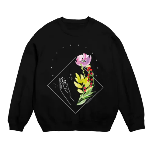 一足お先に春を手に入れよう。 FRONT Crew Neck Sweatshirt