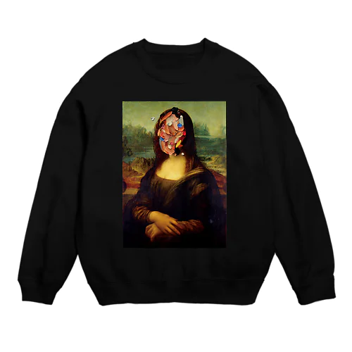 BREAK MONA-LISA Crew Neck Sweatshirt