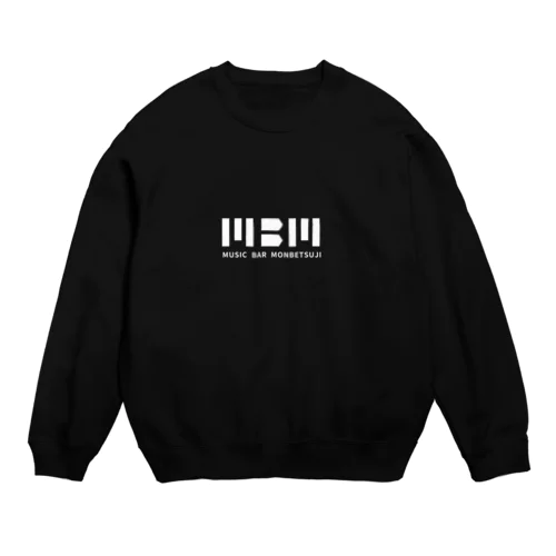 カクカクMBM白文字 Crew Neck Sweatshirt