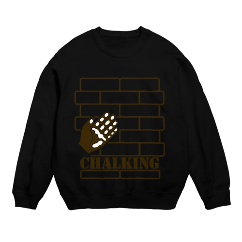 チョーキング(白亜化) Crew Neck Sweatshirt