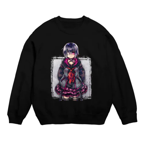 <dolls>見ツメル  Crew Neck Sweatshirt