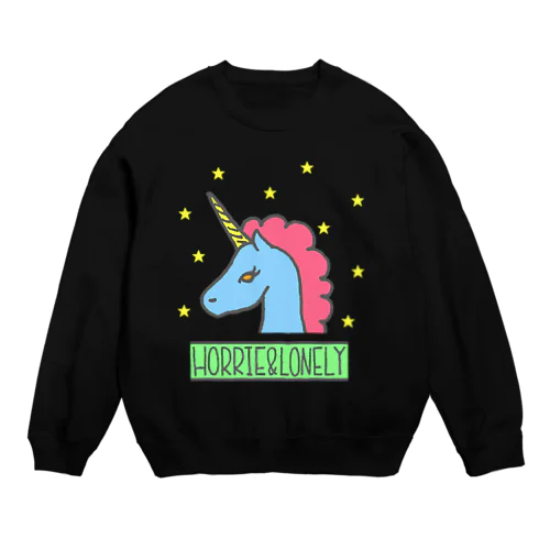 Sweet Dream Unicorn (Blue) Crew Neck Sweatshirt