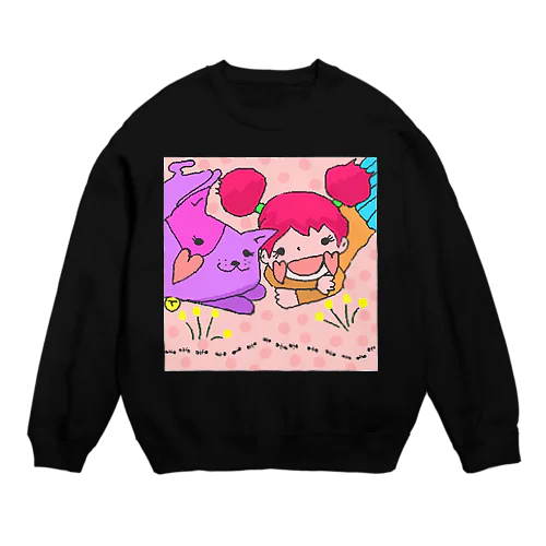 ありんこ見学✨👀 Crew Neck Sweatshirt