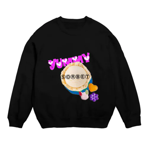 Yummy  Crew Neck Sweatshirt