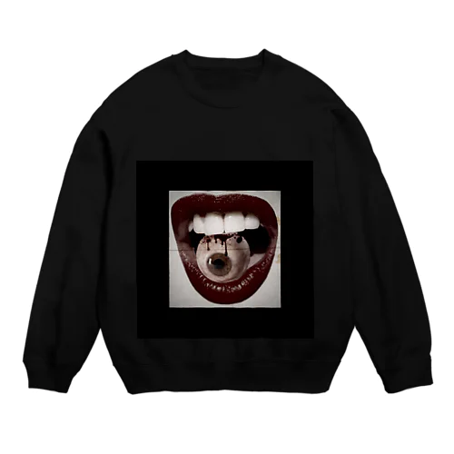 eye&lip♥ Crew Neck Sweatshirt