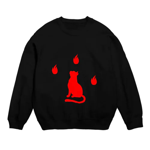 火猫 Crew Neck Sweatshirt