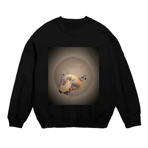 月に恋した海月 Crew Neck Sweatshirt