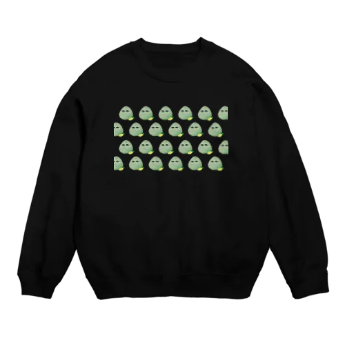 こんぶおにぎり羅列 Crew Neck Sweatshirt