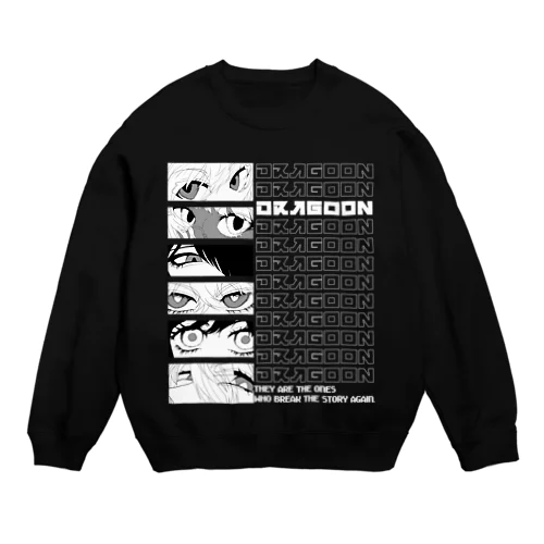 DRAGOON箱推し Crew Neck Sweatshirt