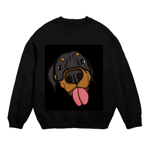 ロゴ無しロットワイラー！ Crew Neck Sweatshirt