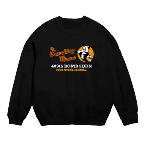 409th Bomb Squadron_WHT Crew Neck Sweatshirt