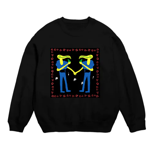 iraira friendship Crew Neck Sweatshirt