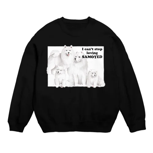 表/A ハッピーサモエドセット！ Crew Neck Sweatshirt