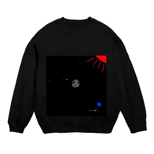 人類滅亡後 Crew Neck Sweatshirt