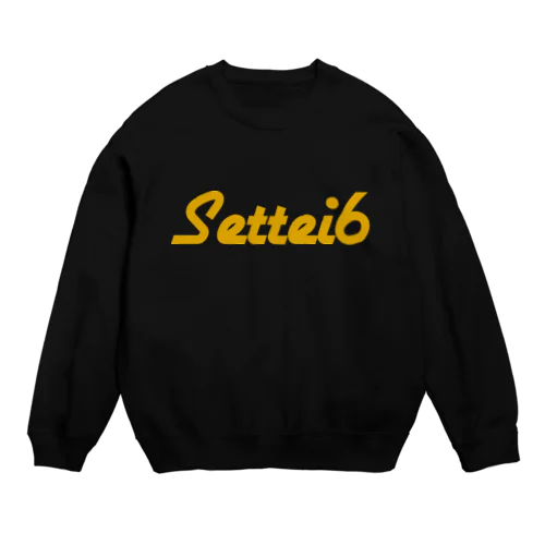 settei6 2021aw Crew Neck Sweatshirt