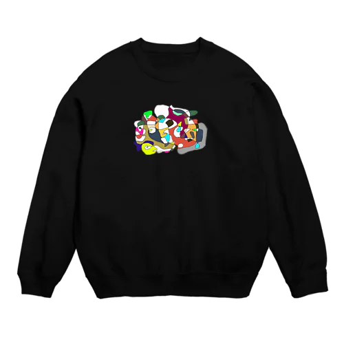 わたしのあたまのなかのうみ2 Crew Neck Sweatshirt