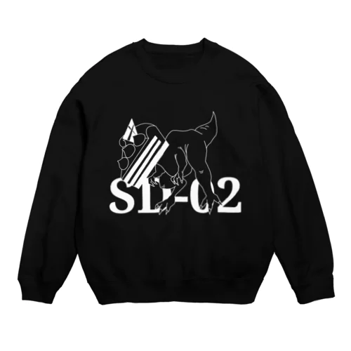 Sweets Dinosaur 02 B Crew Neck Sweatshirt