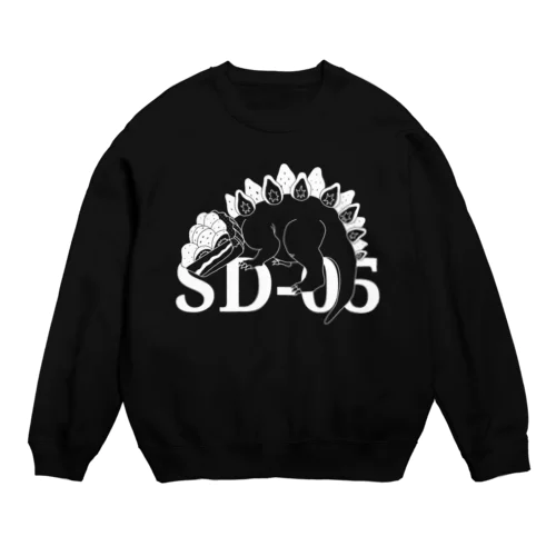 Sweets Dinosaur 05 B Crew Neck Sweatshirt