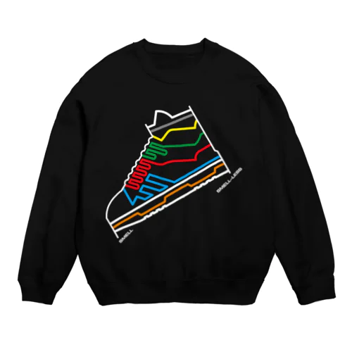 スニーカーあみだ2 Crew Neck Sweatshirt