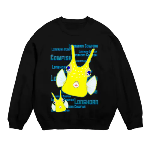 Longhorn Cowfish(コンゴウフグ) Crew Neck Sweatshirt