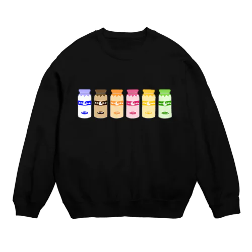 牛乳シリーズ Crew Neck Sweatshirt