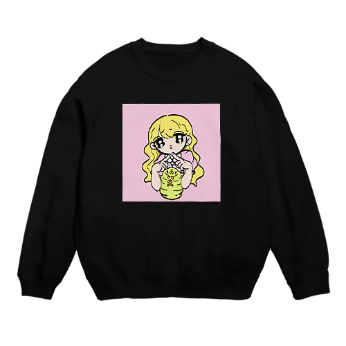 ぶりっ子ちゃんズ💜🐛 Crew Neck Sweatshirt