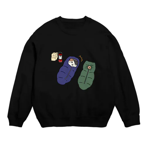 アウトドアなねこ３ Crew Neck Sweatshirt