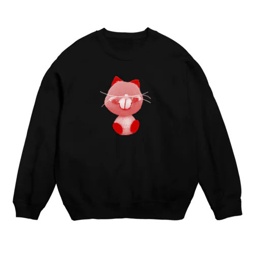 スマイルねこくん Crew Neck Sweatshirt