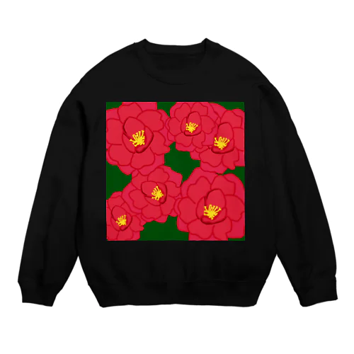 山茶花(サザンカ) Crew Neck Sweatshirt