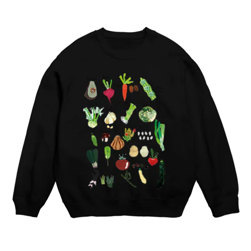 野菜でAtoZ Crew Neck Sweatshirt