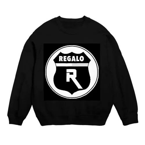 REGALO  Rロゴ Crew Neck Sweatshirt