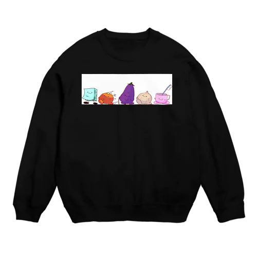 ちっこみfriendsスウェット Crew Neck Sweatshirt