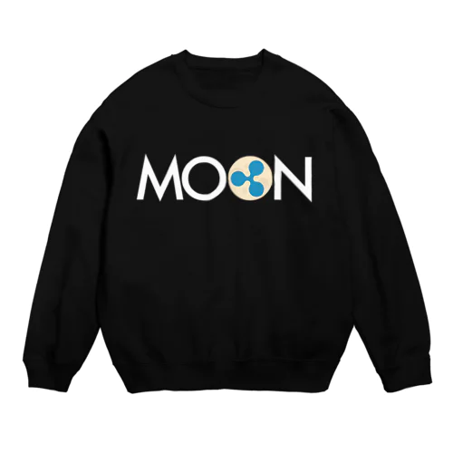 MOON XRP Whitefont スウェット