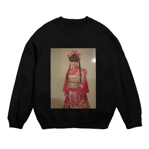 のろわれなつこ Crew Neck Sweatshirt