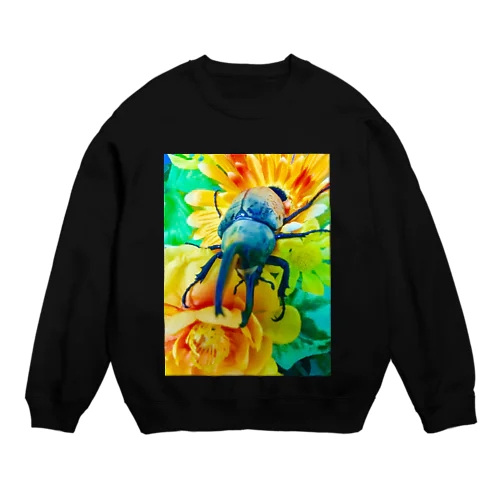 カブトムシ ☆グラントシロカブト☆   Tシャツ Crew Neck Sweatshirt