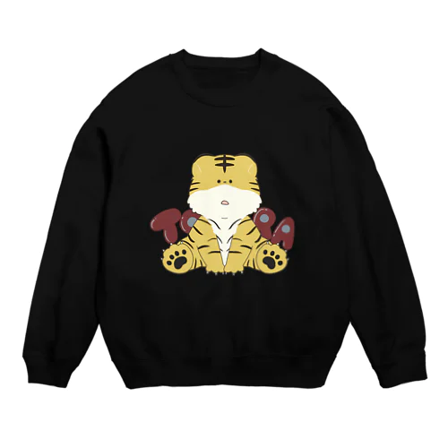 主役のトラさんです。 Crew Neck Sweatshirt