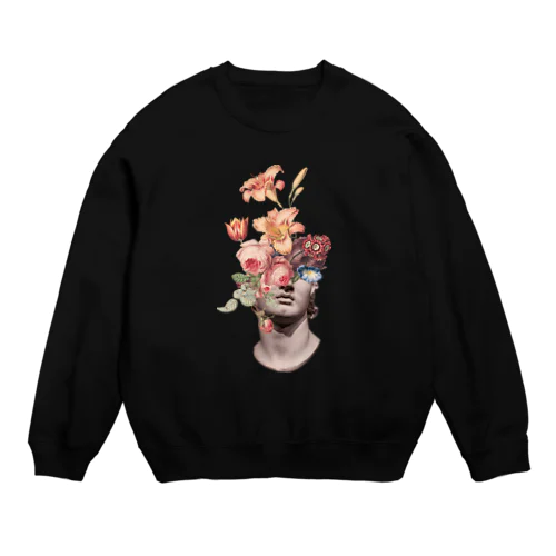 Flower Crew Neck Sweatshirt